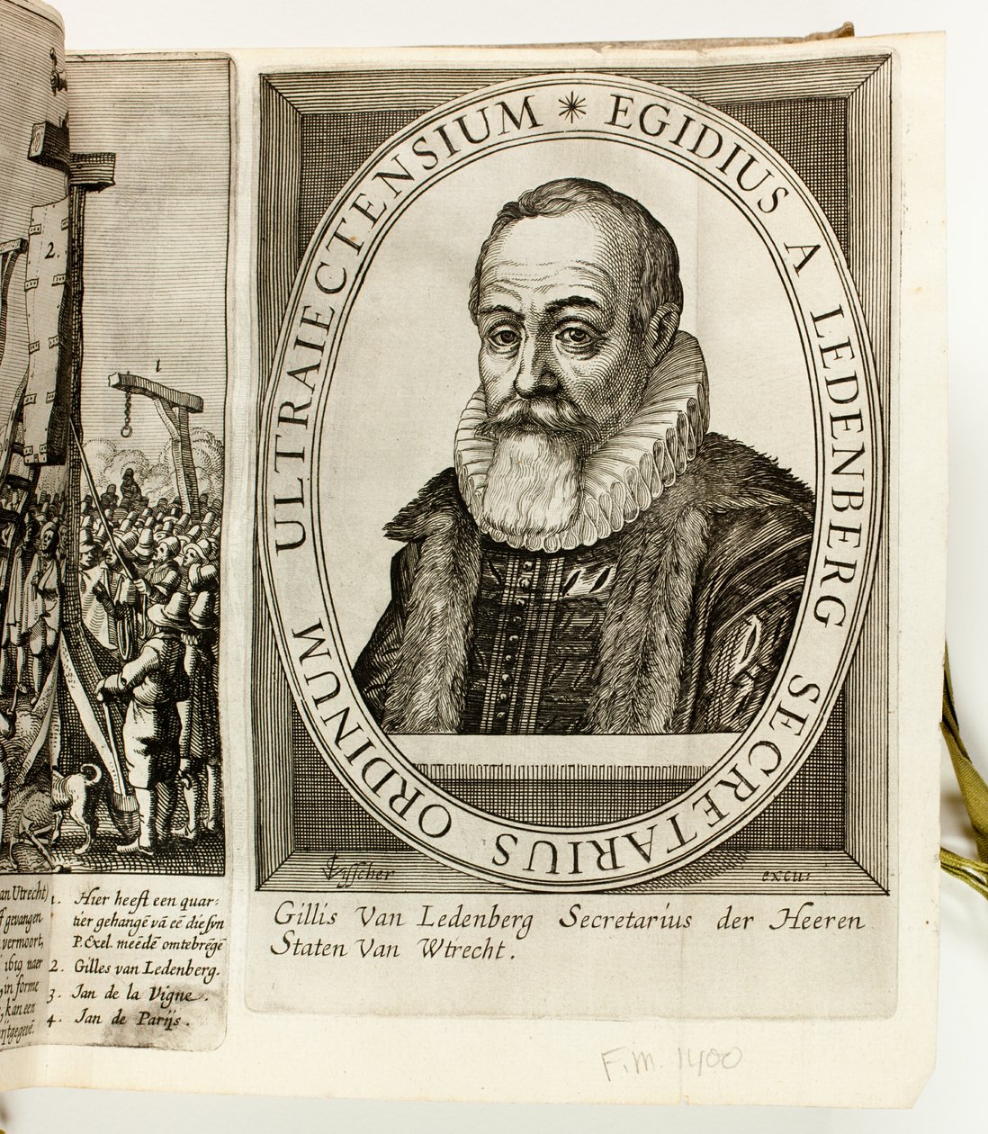 Album z holenderskimi drukami politycznymi i pamfletami dotyczącymi księcia Mauritsa Orańskiego i Johana van Oldenbarnevelta autorstwa Claes Jansz. Visscher II
