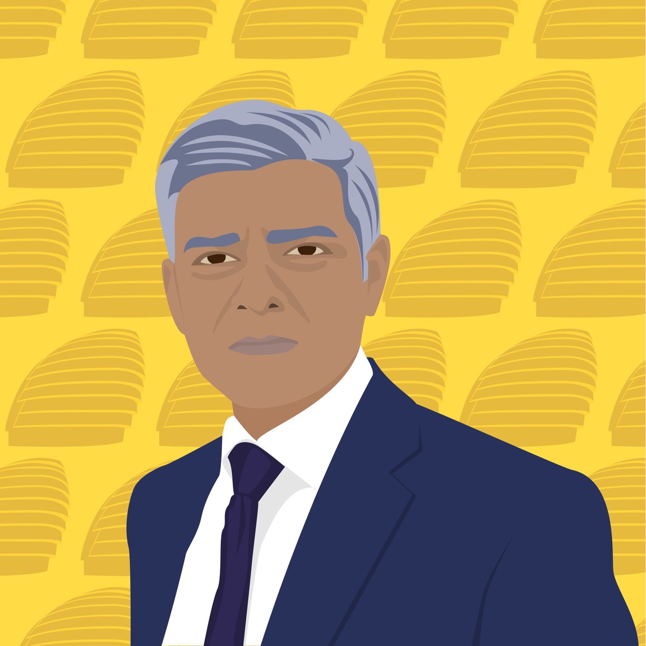 Sadiq Khan, burmistrz Londynu autorstwa Claire Huntley