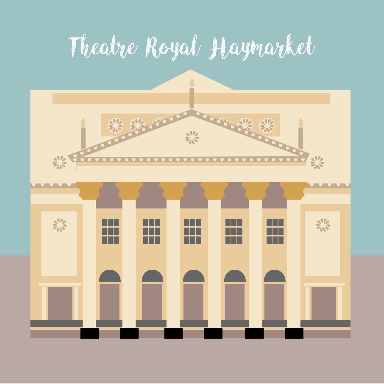 Theatre Royal Haymarket autorstwa Claire Huntley