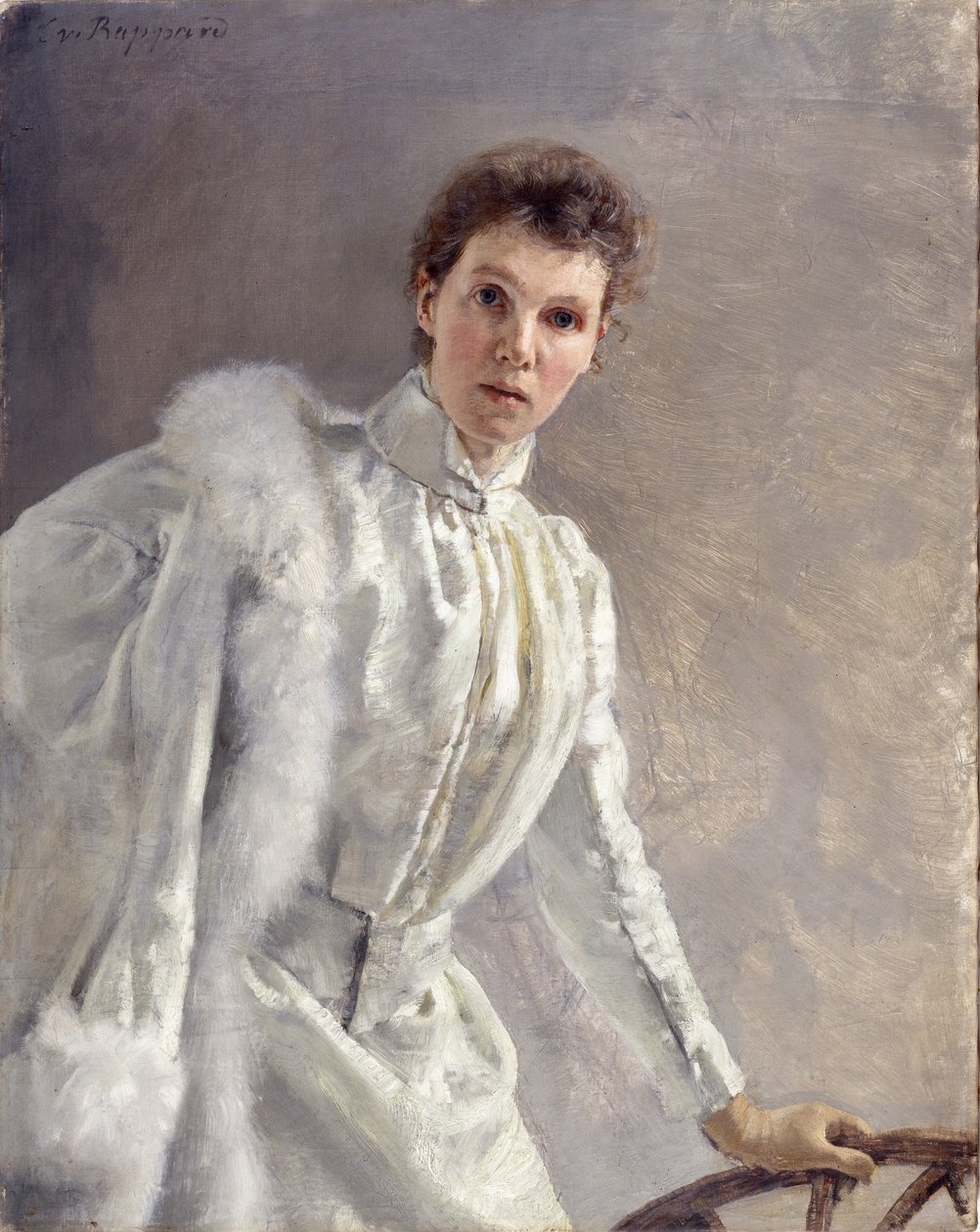Autoportret, 1894. autorstwa Clara von Rappard