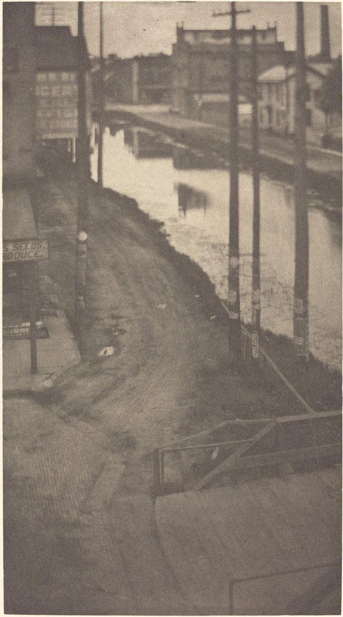 Słupy telegraficzne autorstwa Clarence H. White