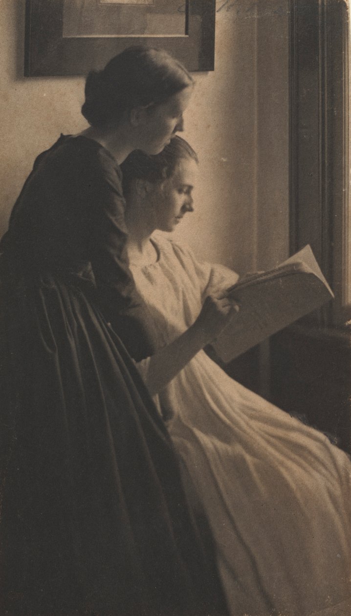 Czytelnicy, 1897. autorstwa Clarence H. White