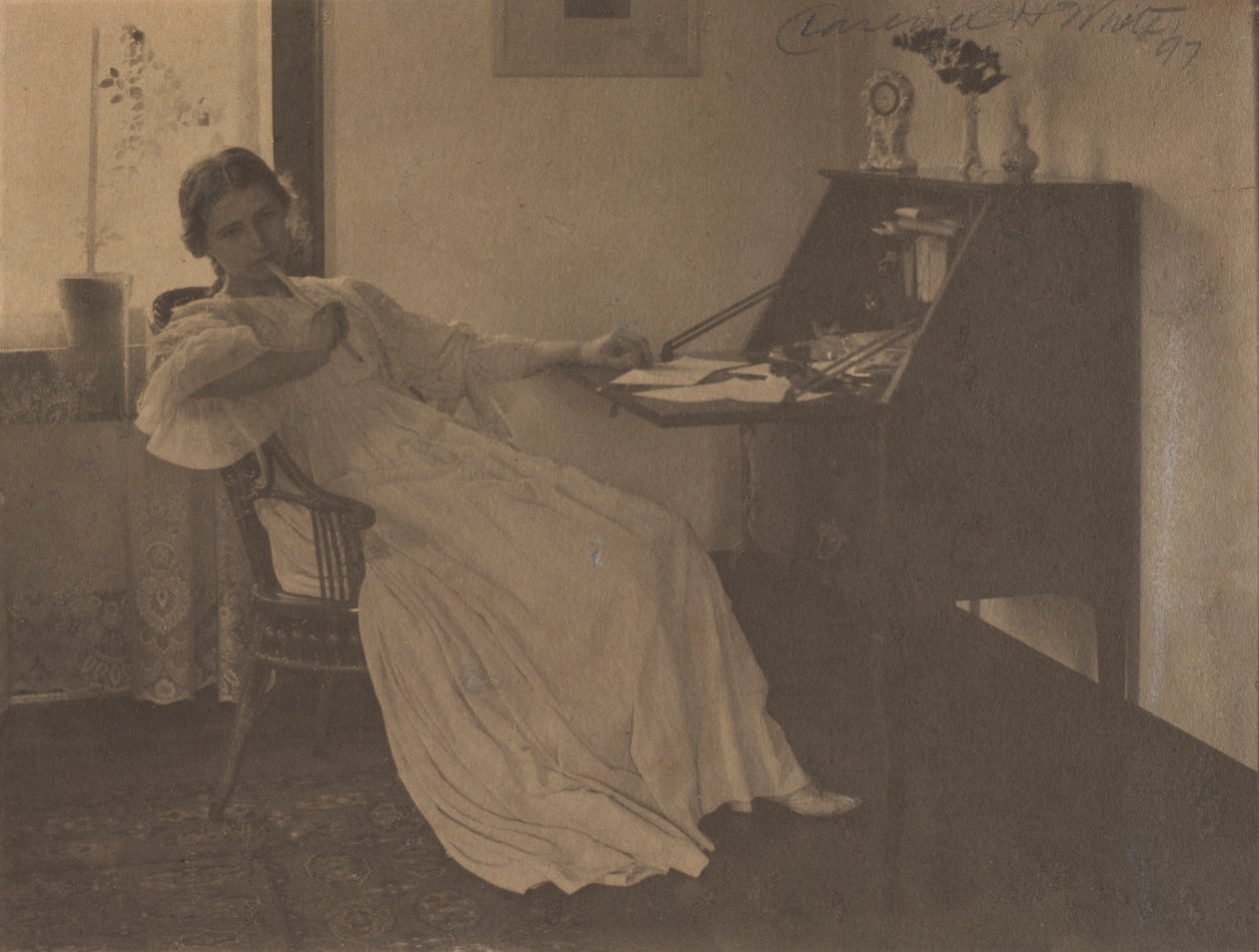 Co powiem, 1896. autorstwa Clarence H. White