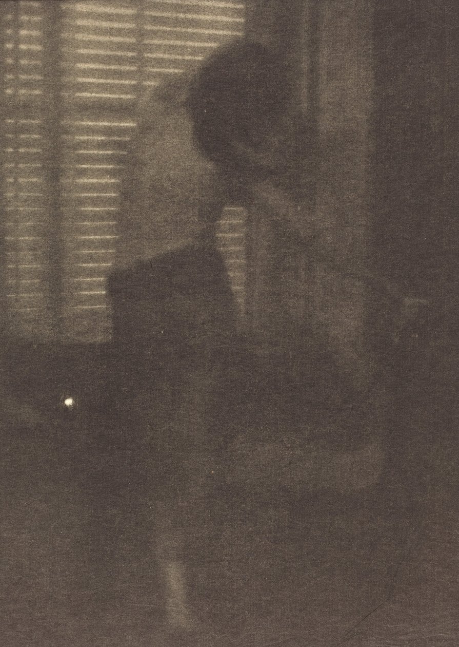 Modelka w nowojorskim studiu, ok. 1915 r. (zdjęcie) autorstwa Clarence Henry White