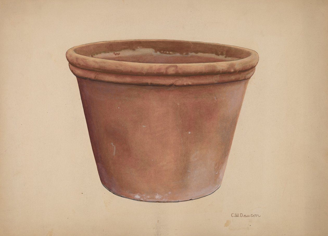 Kwiatowa Urna autorstwa Clarence W. Dawson