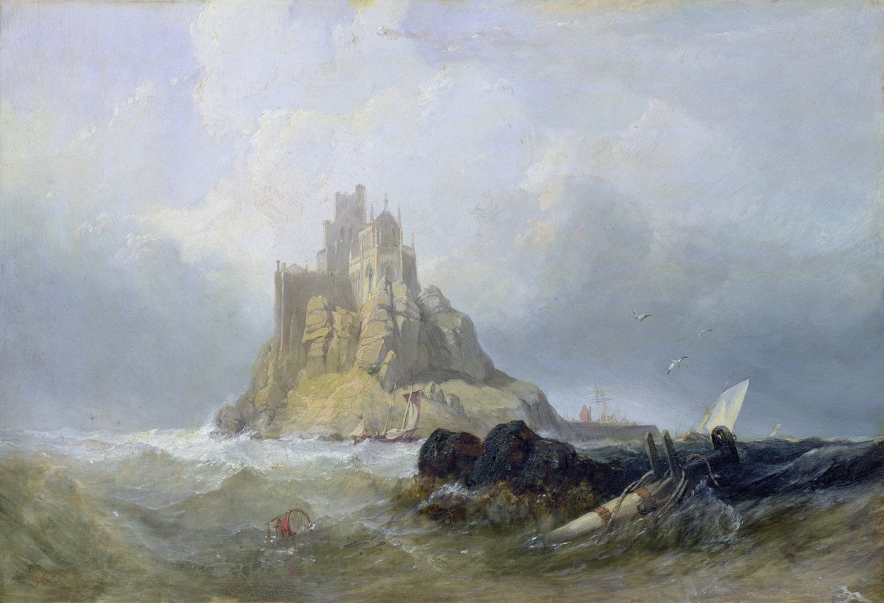 Góra św. Michała, Kornwalia autorstwa Clarkson Frederick Stanfield