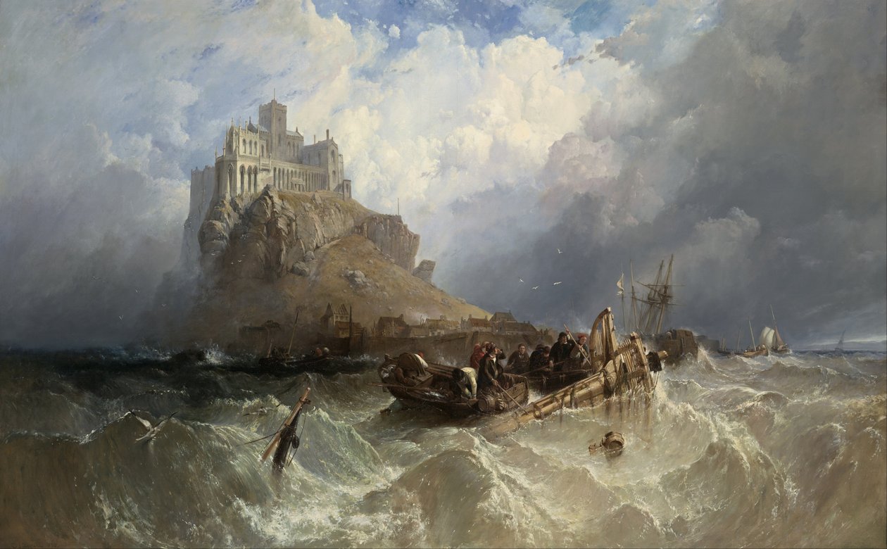 Mount St Michael, Kornwalia autorstwa Clarkson Frederick Stanfield
