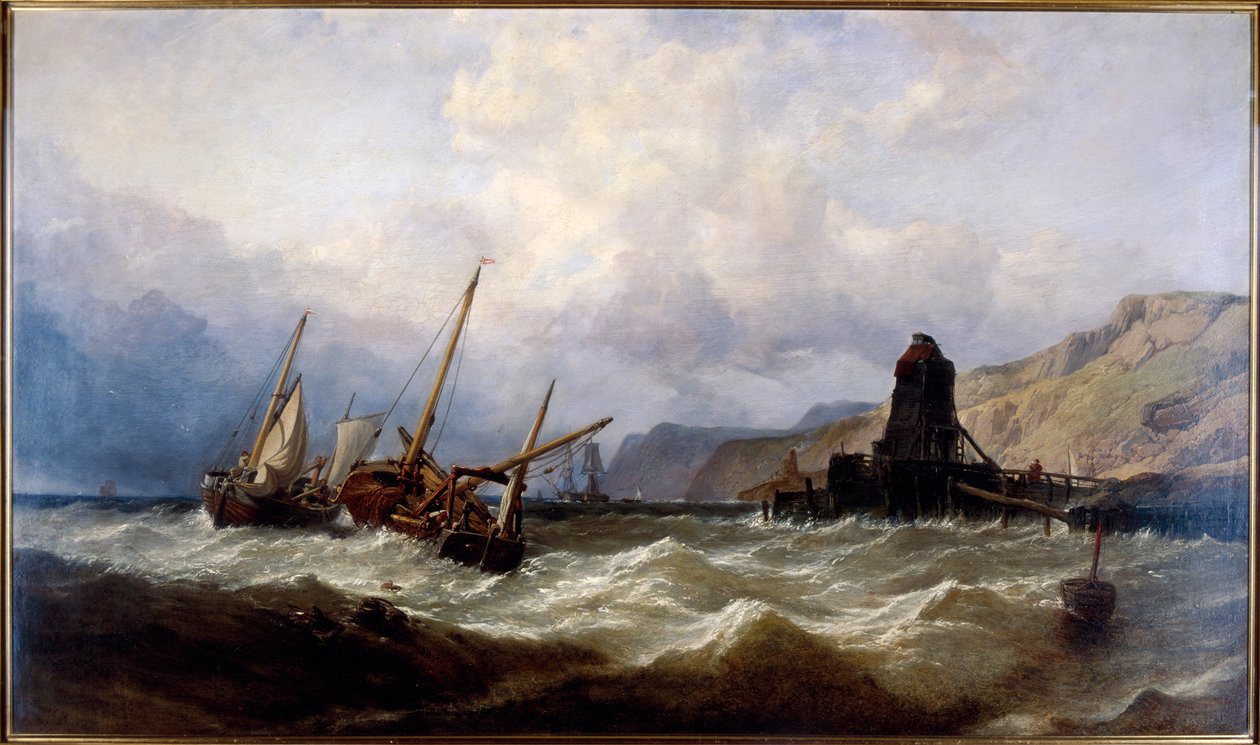 Oxwich Bay, Południowa Walia autorstwa Clarkson Stanfield