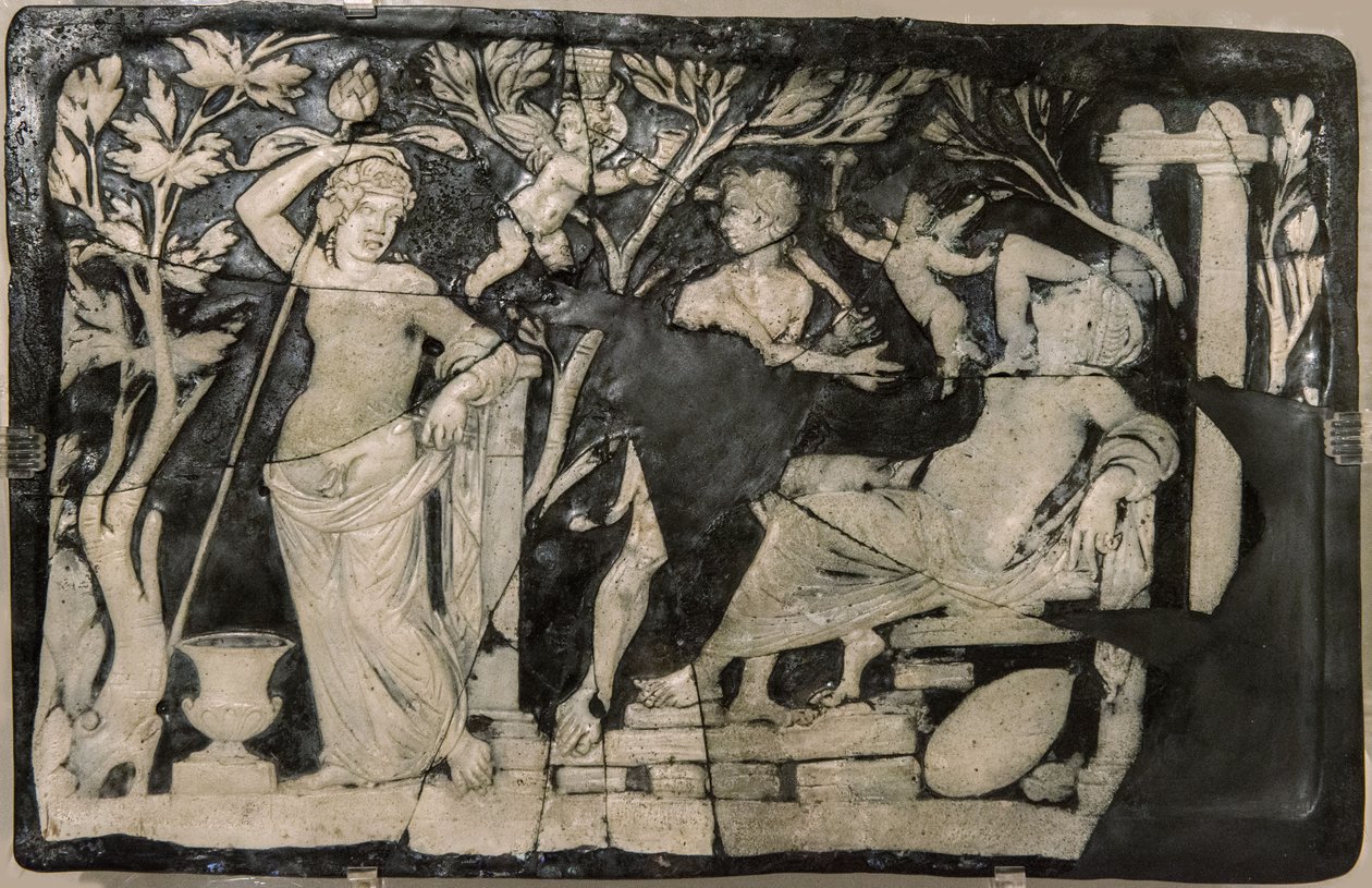 Kamea Bachus i Ariadne, I H. I wiek. OGŁOSZENIE. autorstwa Classical Antiquities.