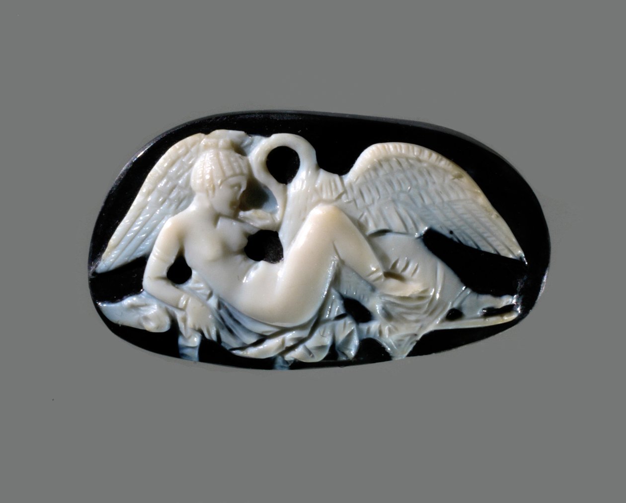 Leda i kamea łabędzia, III wiek. OGŁOSZENIE. autorstwa Classical Antiquities