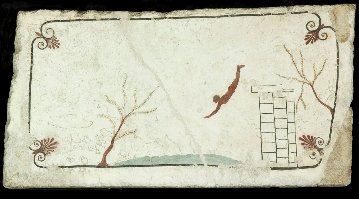 Nurek. Grobowiec Nurka Tomba del Tuffatore, ok. 470 p.n.e. autorstwa Classical Antiquities