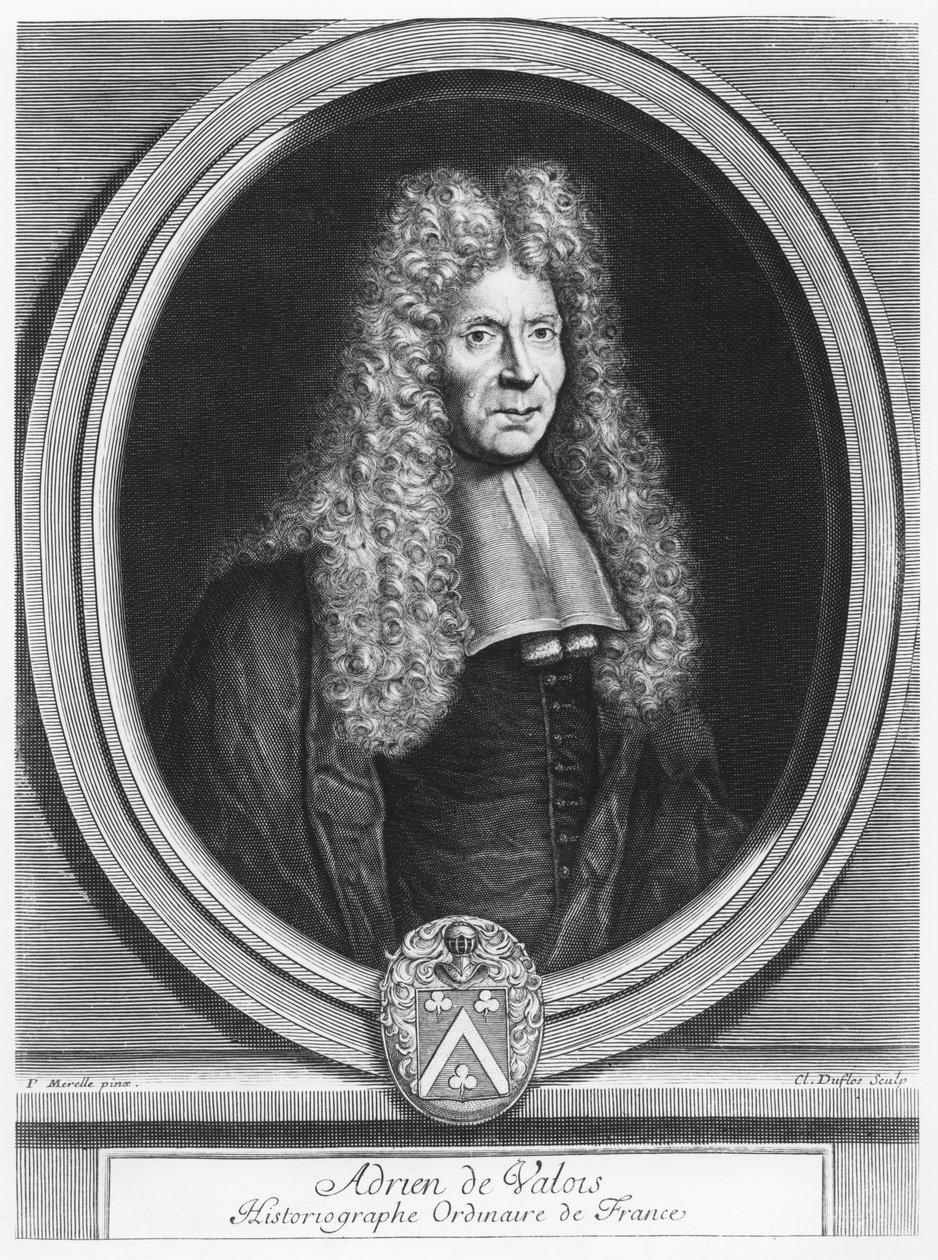Adrien de Valois autorstwa Claude Duflos