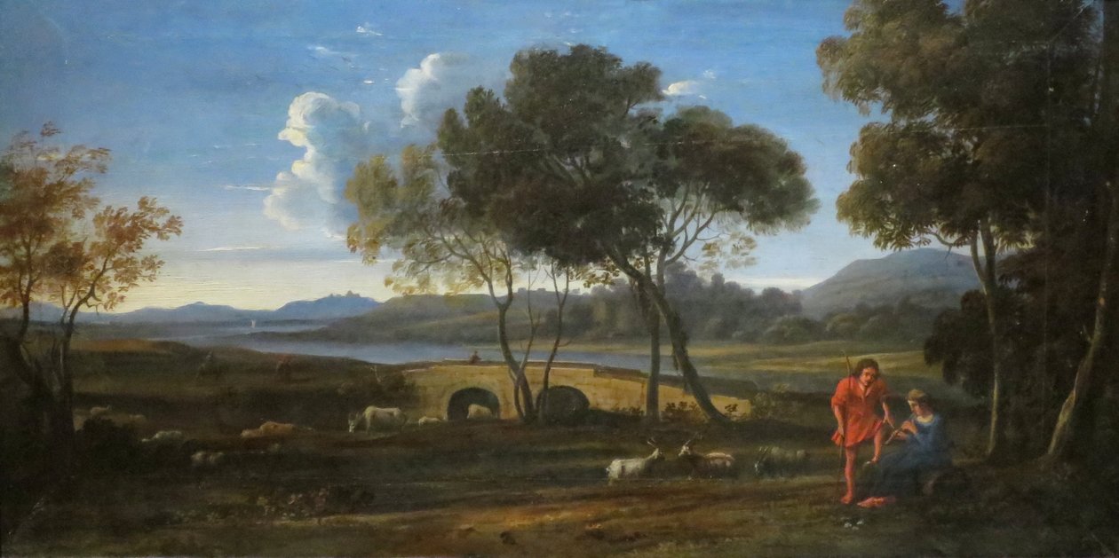 Klasyczny krajobraz autorstwa Claude Lorrain