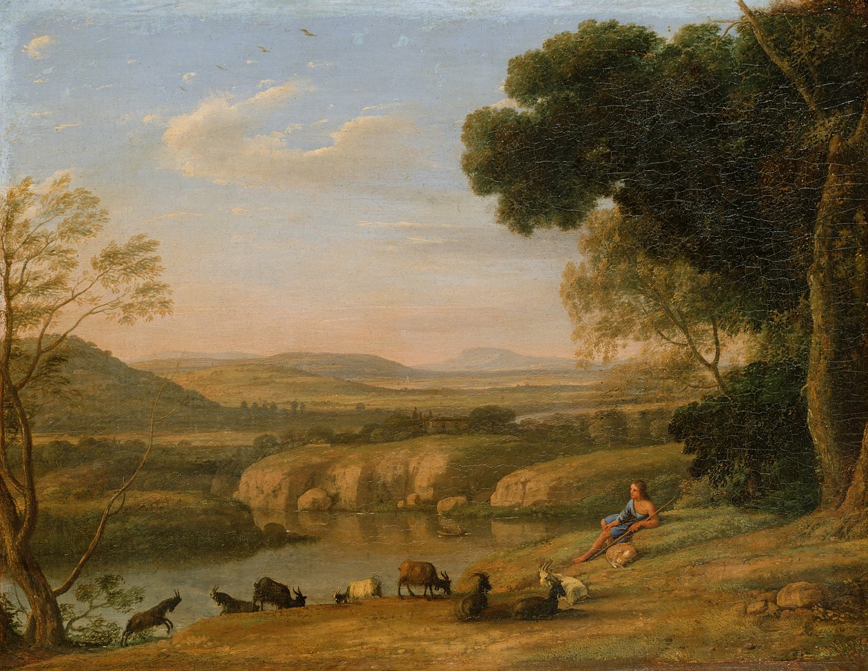 Krajobraz duszpasterski autorstwa Claude Lorrain