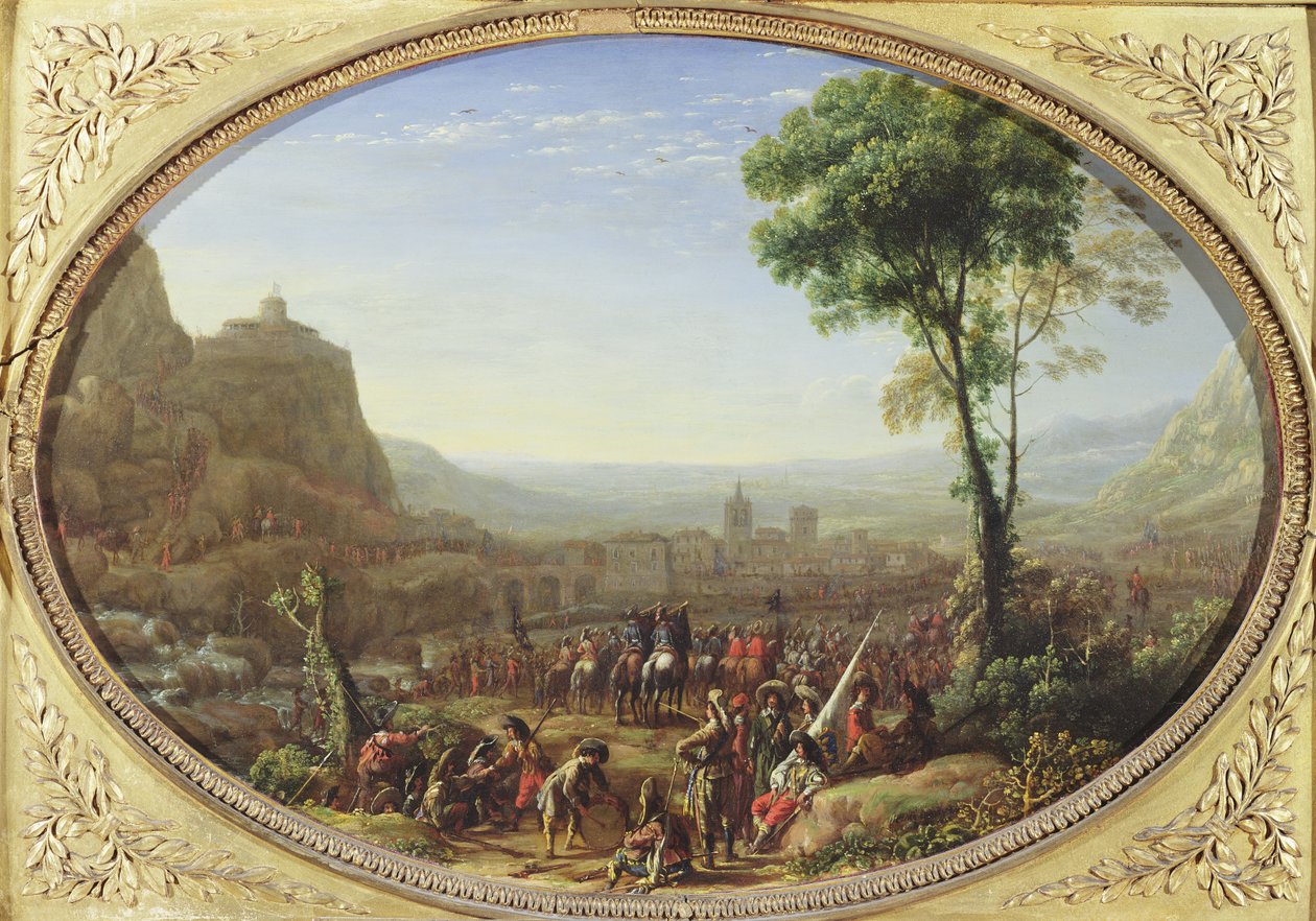 Przełęcz Suzy zdobyta przez Ludwika XIII w 1629 r. autorstwa Claude Lorrain