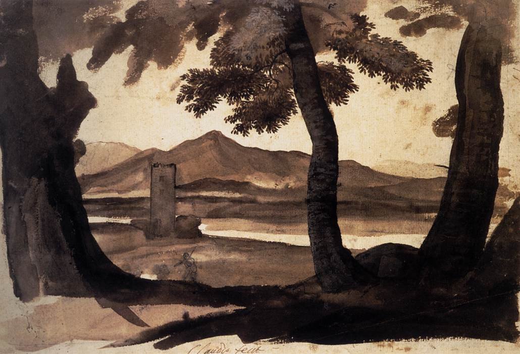 Widok na Kampanię autorstwa Claude Lorrain