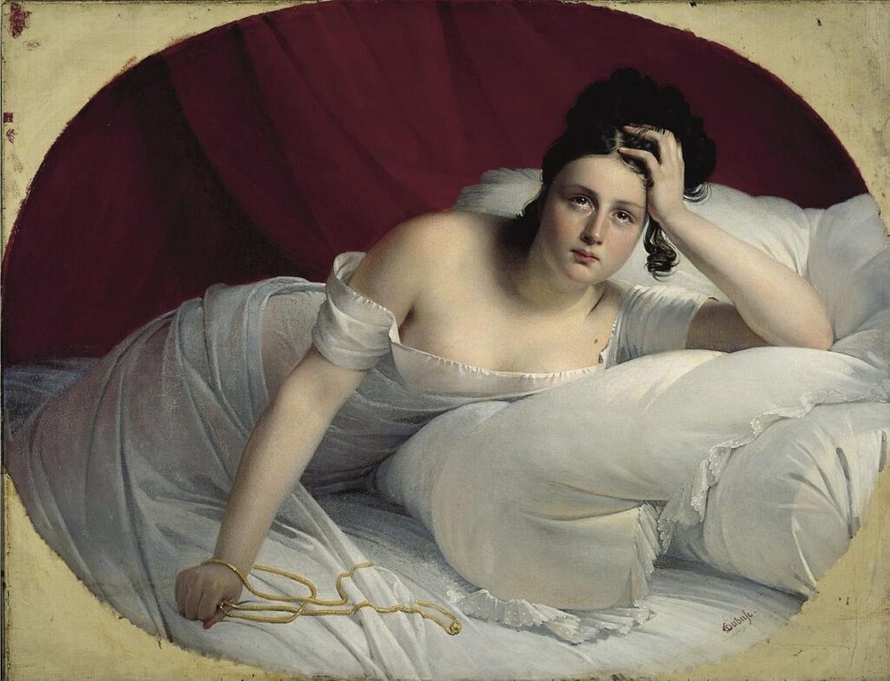 żałuje autorstwa Claude Marie Dubufe