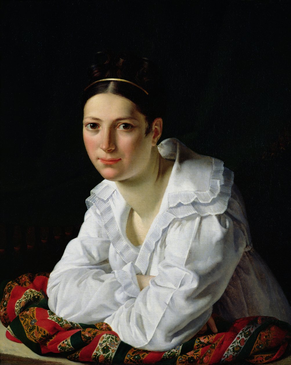 Madama Claude Marie Dubufe (1793-1837) 1818 autorstwa Claude Marie Dubufe