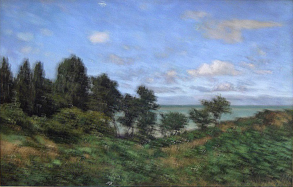 Krajobraz przybrzeżny autorstwa Claude Monet