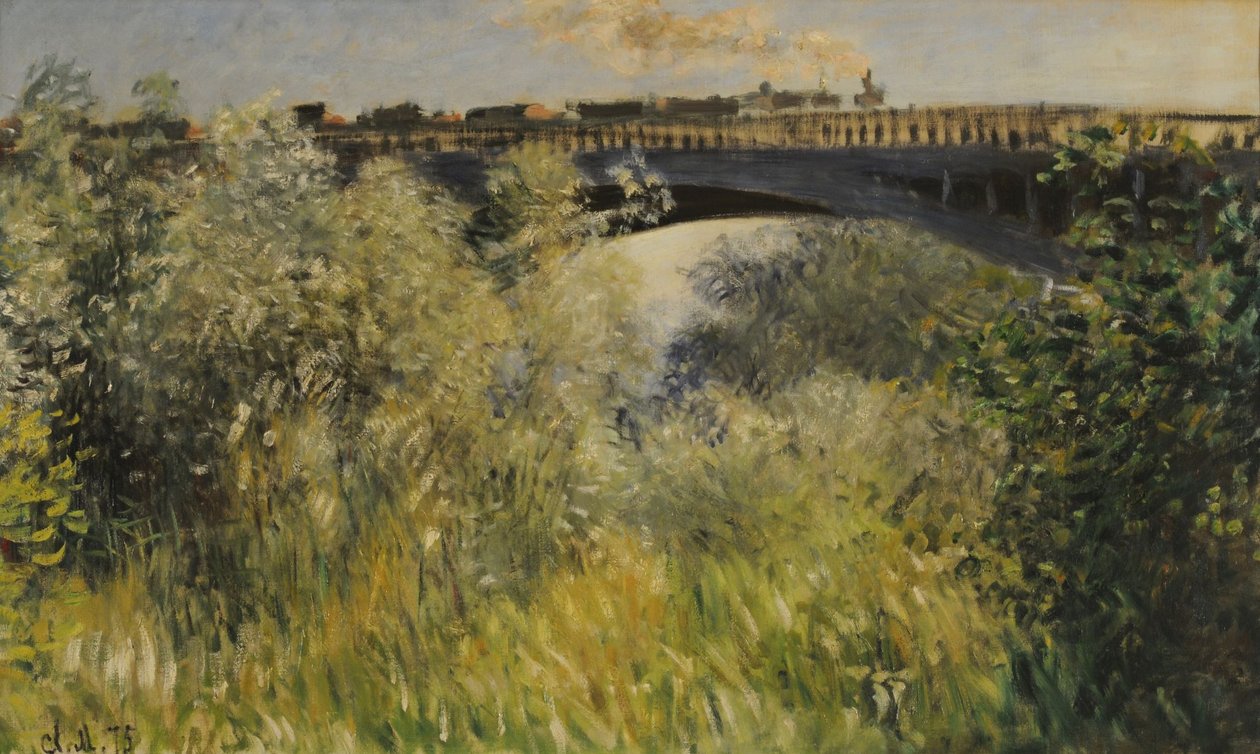 Most Argenteuiln autorstwa Claude Monet