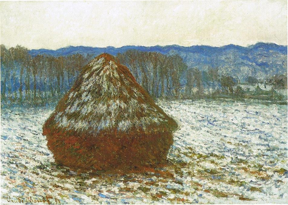 Stos pszenicy autorstwa Claude Monet