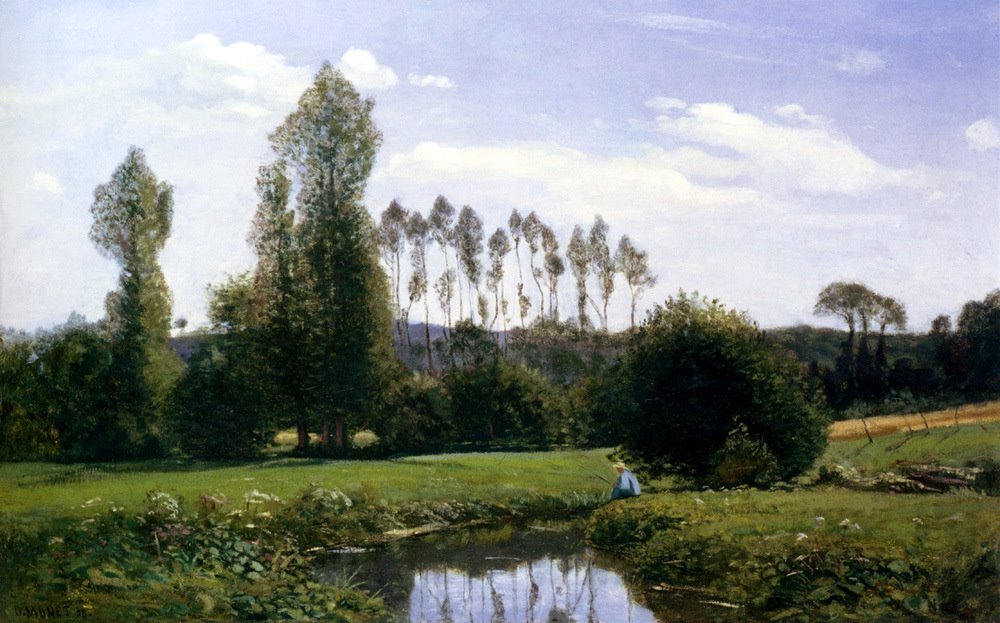 Widok Rouellesn autorstwa Claude Monet