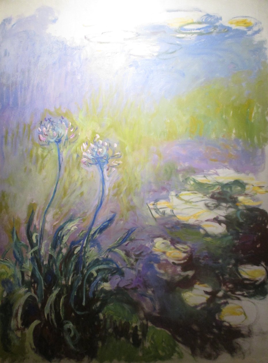 Agapanthes autorstwa Claude Monet