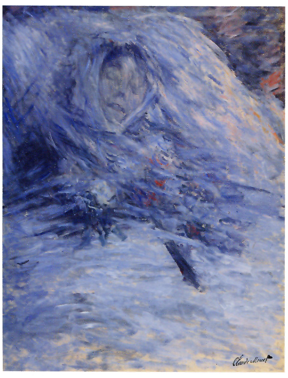 Camille Monet na łożu śmierci autorstwa Claude Monet