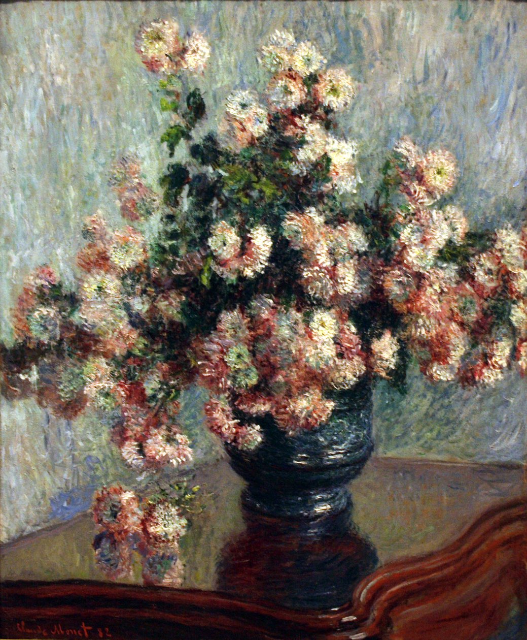 Chryzantemy autorstwa Claude Monet