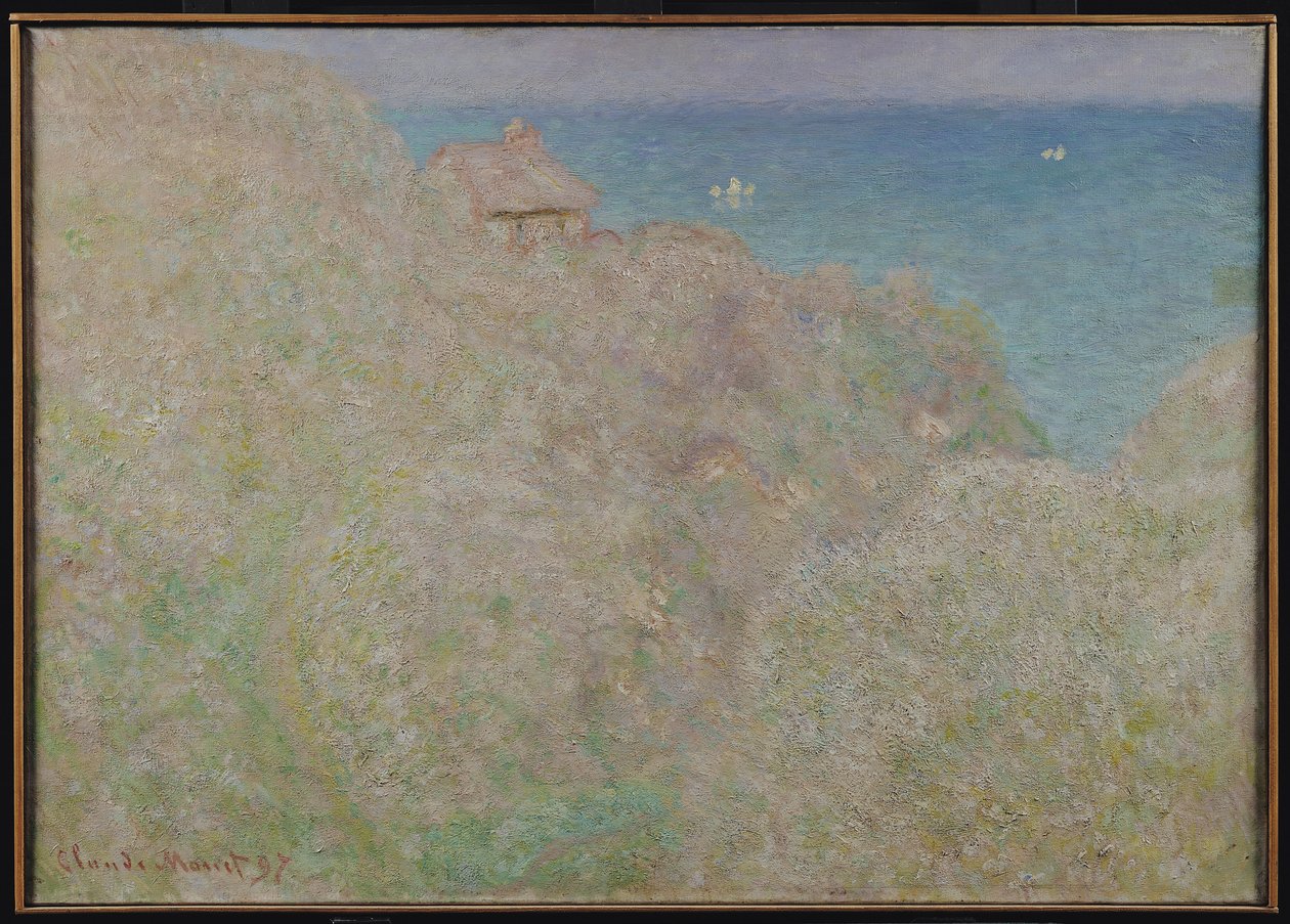 Klify w Varengeville, 1897 autorstwa Claude Monet