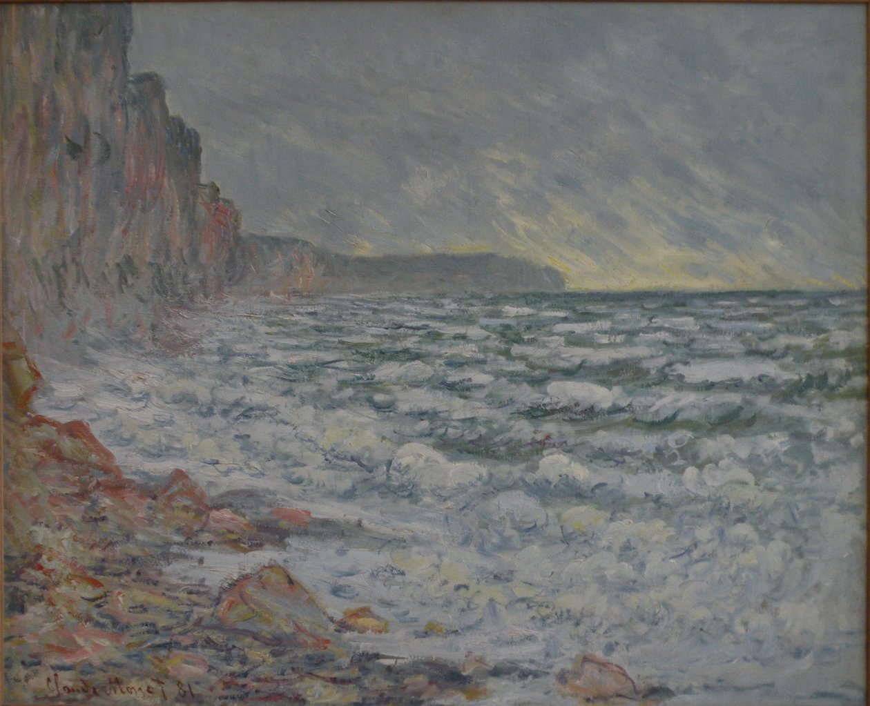 Fécamp, nad morzem autorstwa Claude Monet