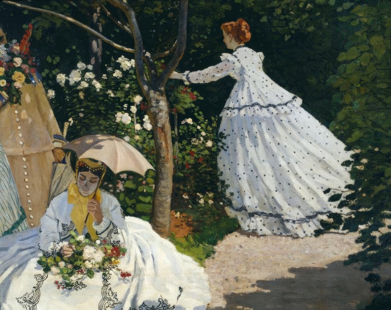 Kobiety w ogrodzie autorstwa Claude Monet