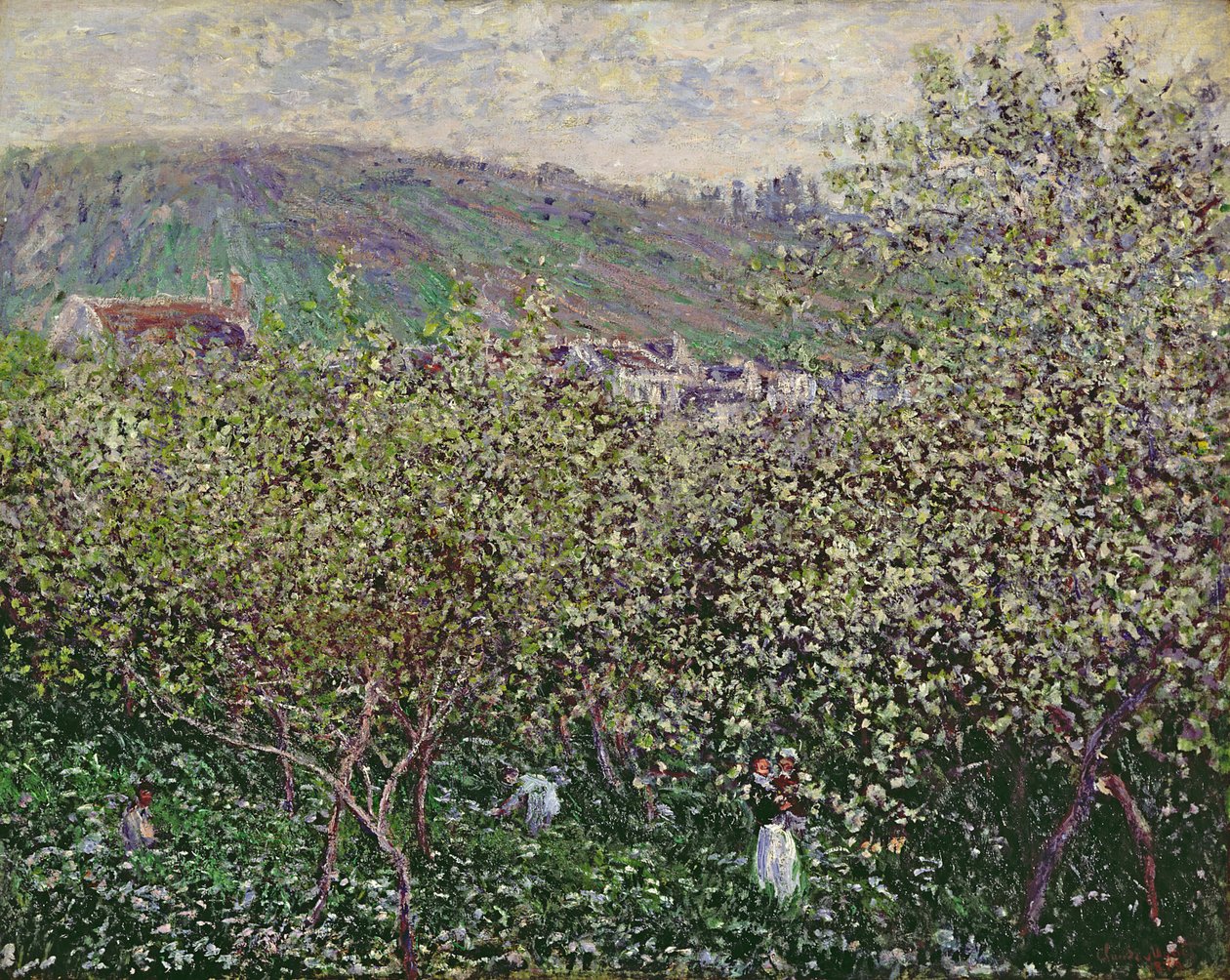 Zbieracze owoców, 1879 autorstwa Claude Monet