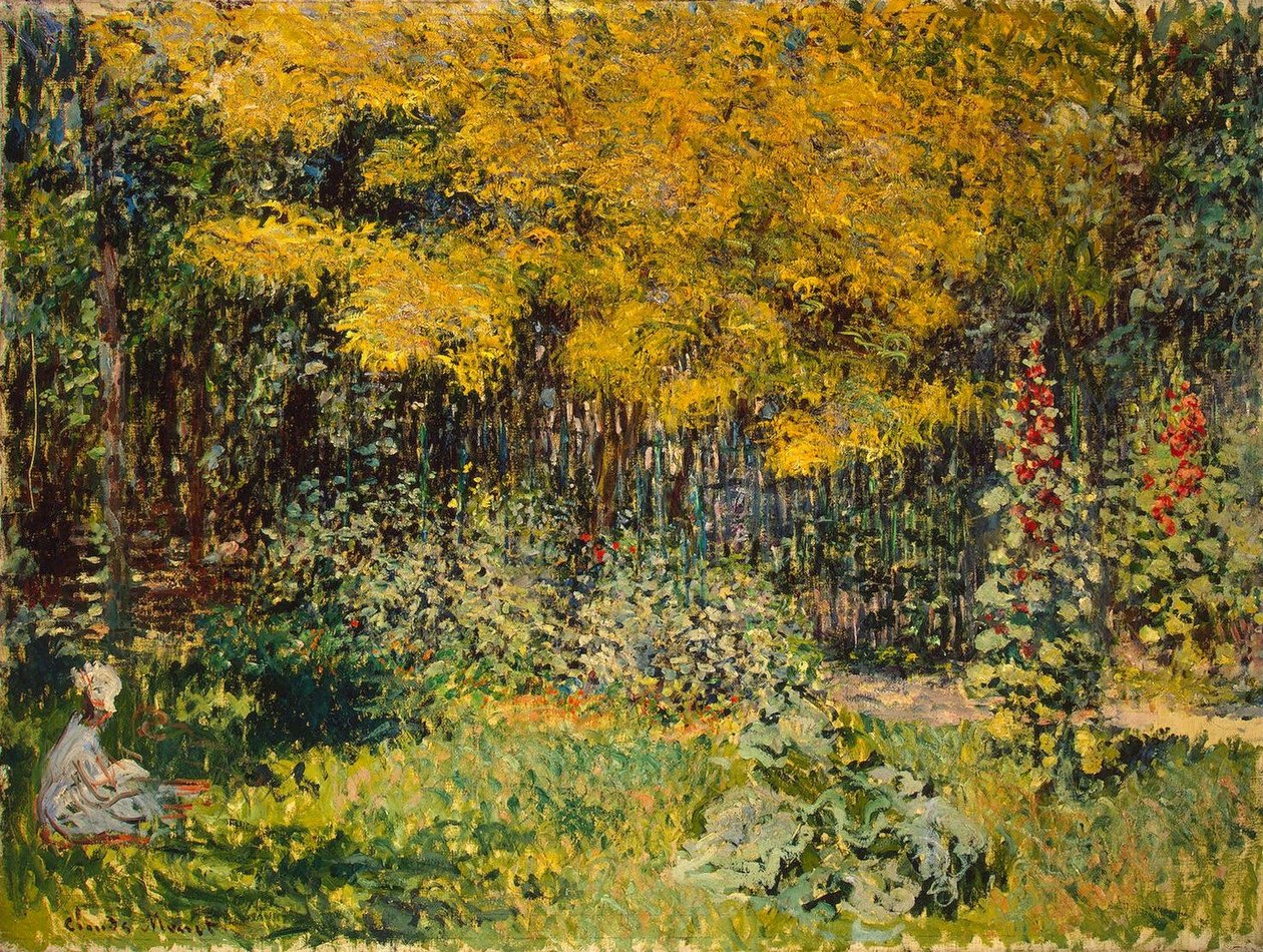 Ogród autorstwa Claude Monet