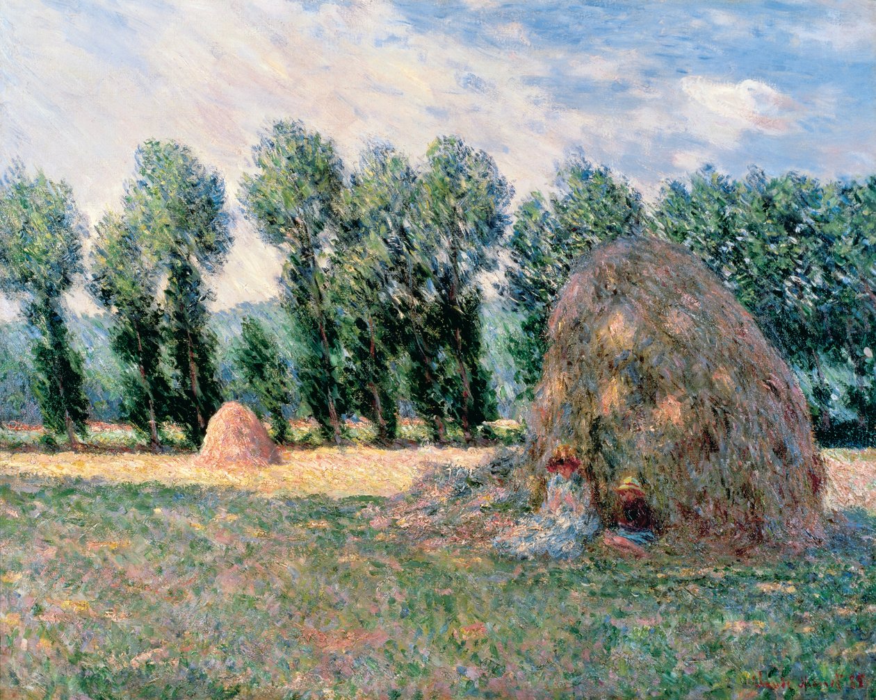 Stogi siana autorstwa Claude Monet