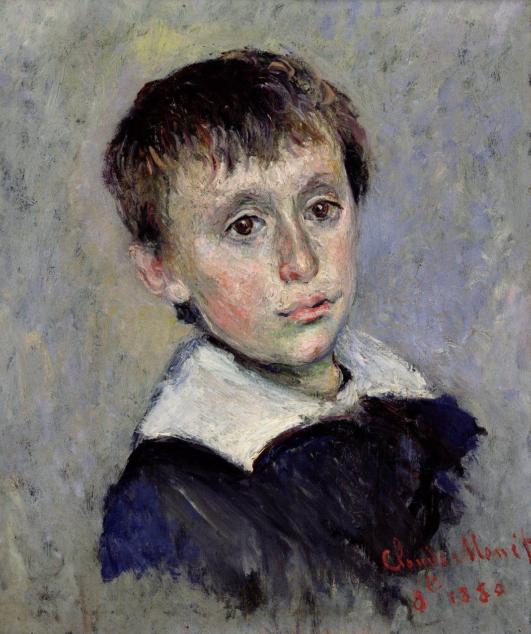 Jean Monet (1867-1914) 1880 autorstwa Claude Monet