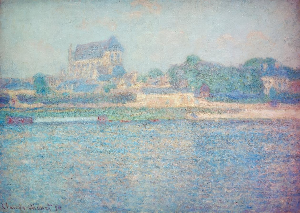 Kościół Vernon autorstwa Claude Monet