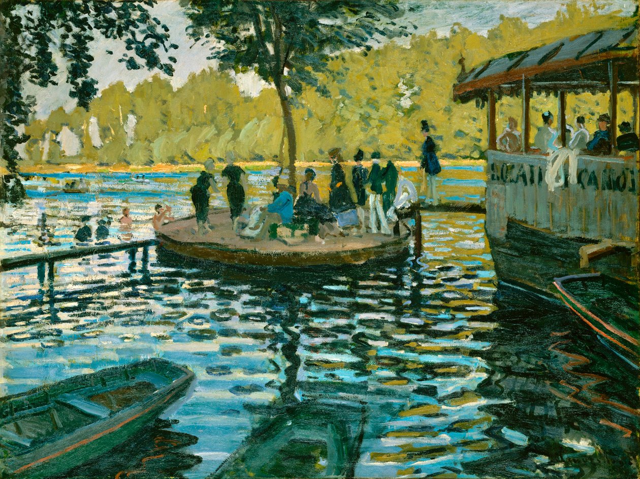 La Grenouillère autorstwa Claude Monet