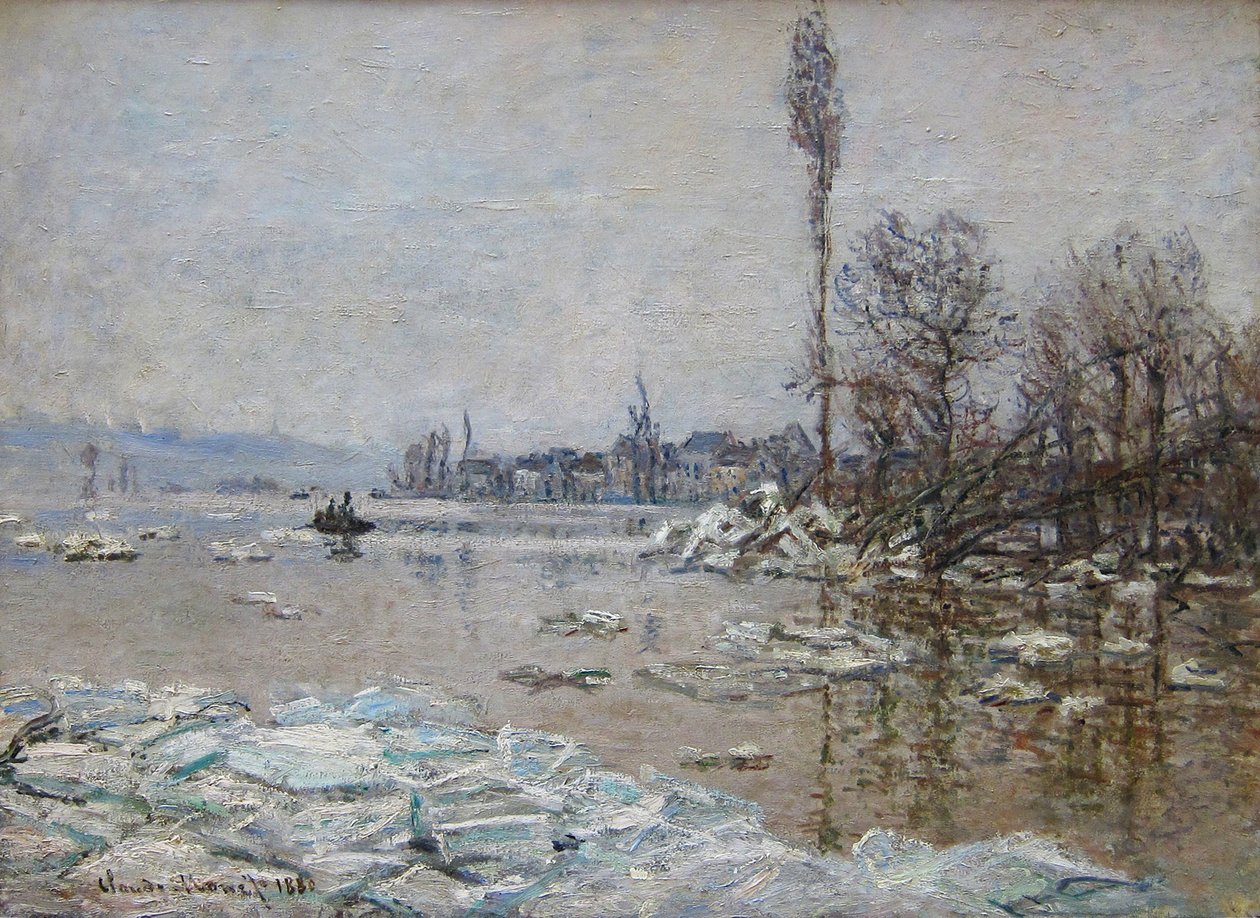 Klęska w Palais des Beaux-arts w Lille autorstwa Claude Monet
