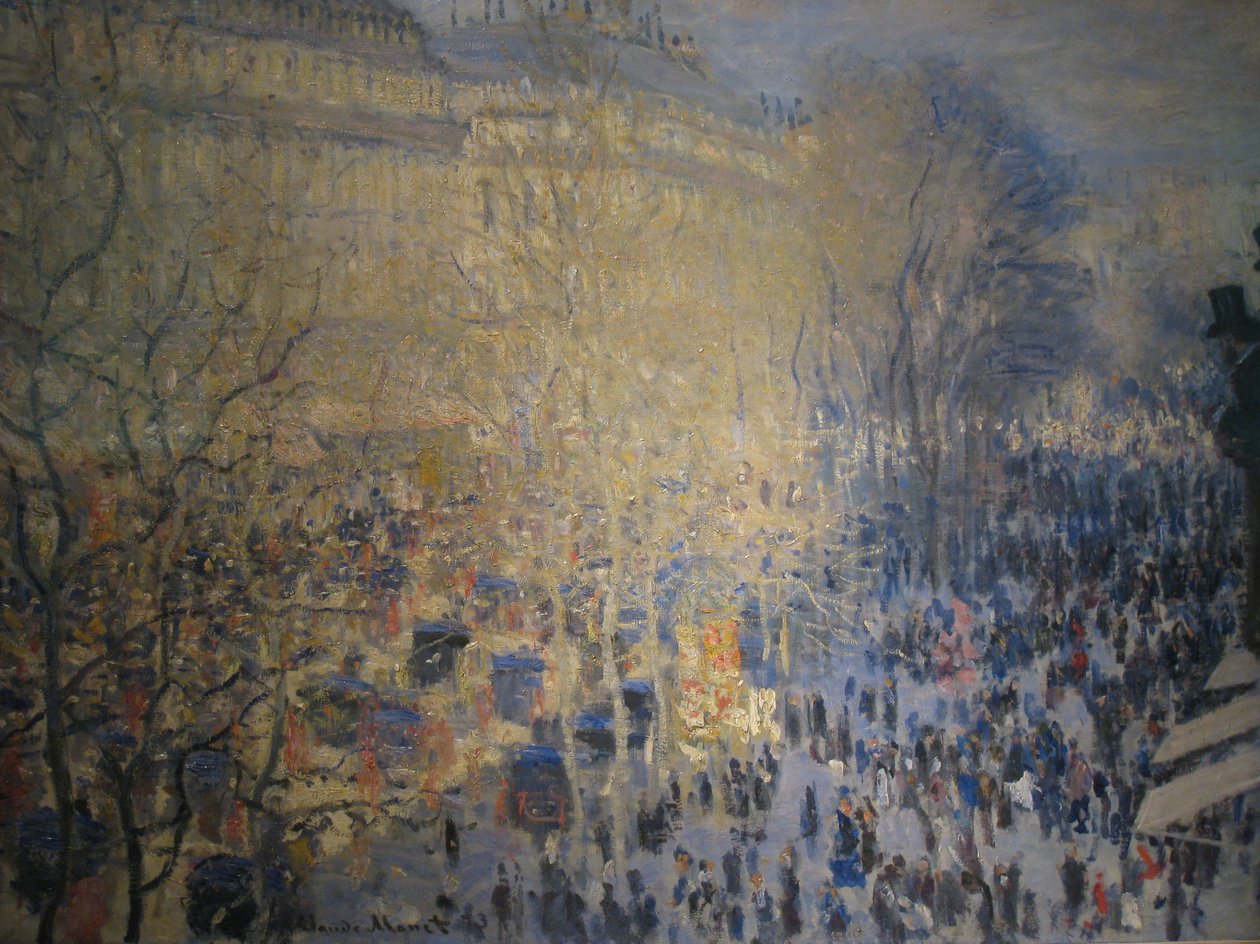 Bulwar des Capucines autorstwa Claude Monet