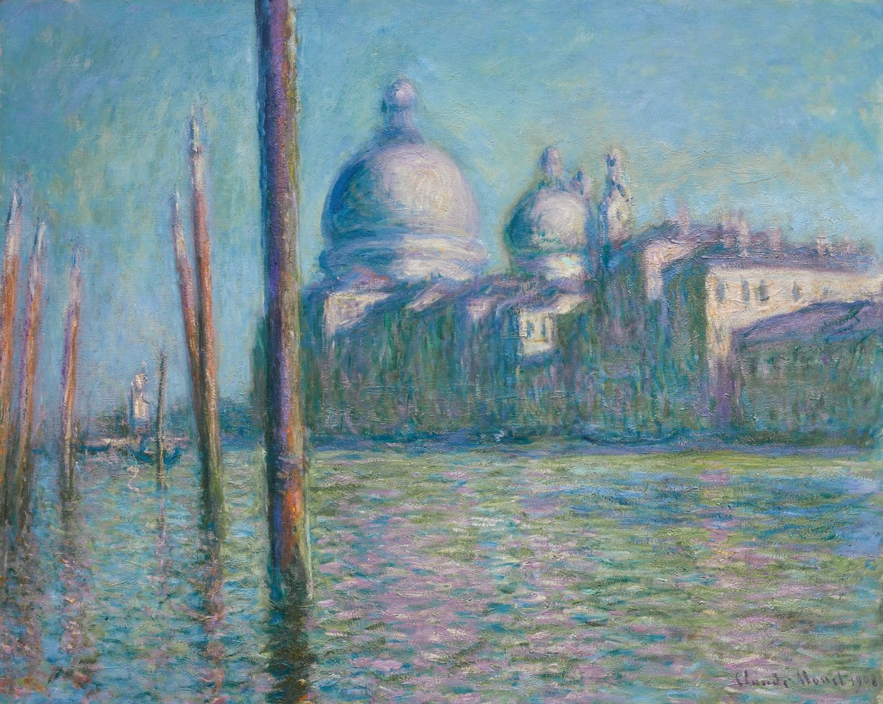 Canal Grande (W1739) autorstwa Claude Monet