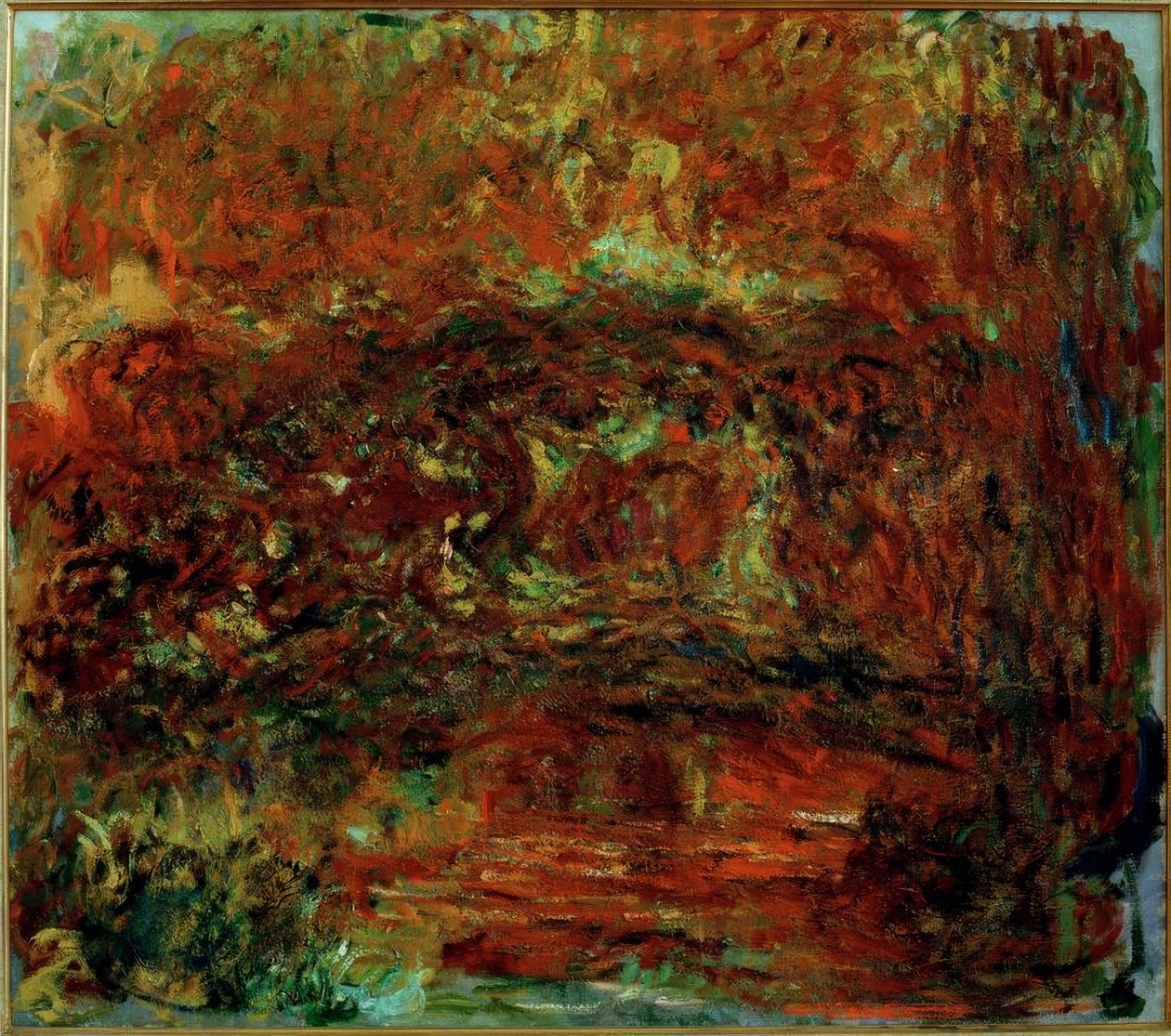 Le Pont japonais (Most Japoński) autorstwa Claude Monet