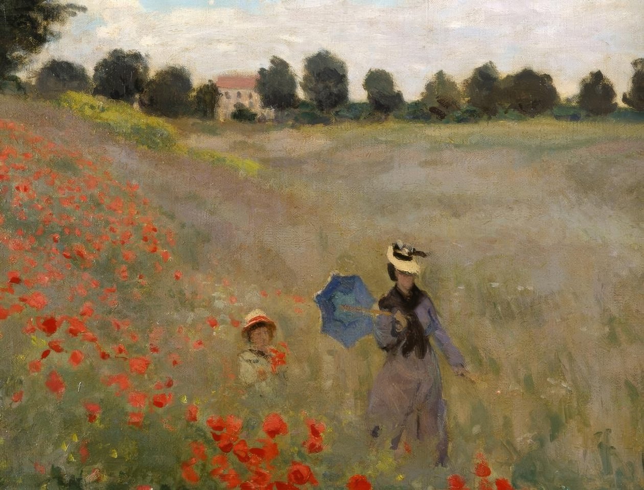 Maki w Argenteuil autorstwa Claude Monet