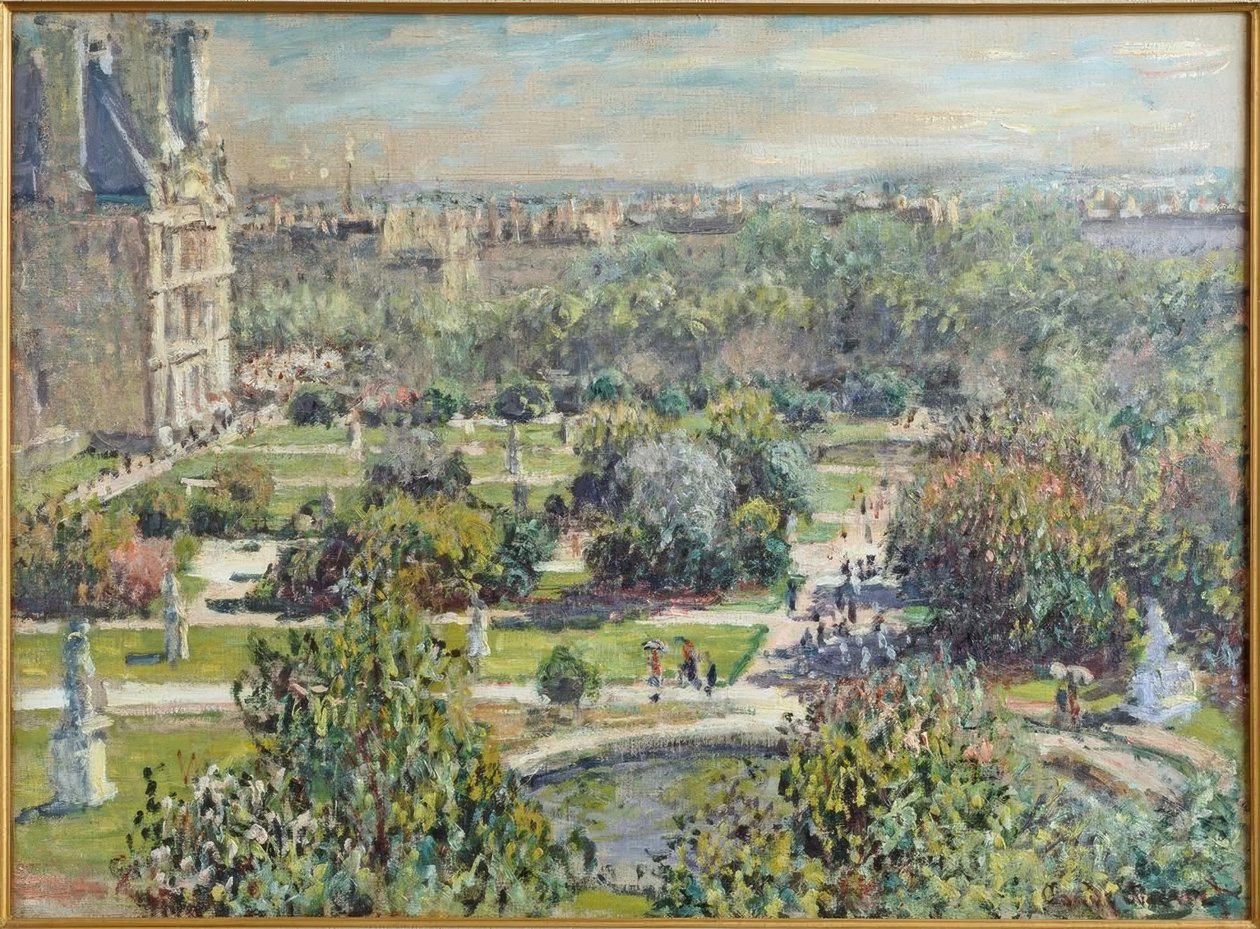 Tuileries autorstwa Claude Monet