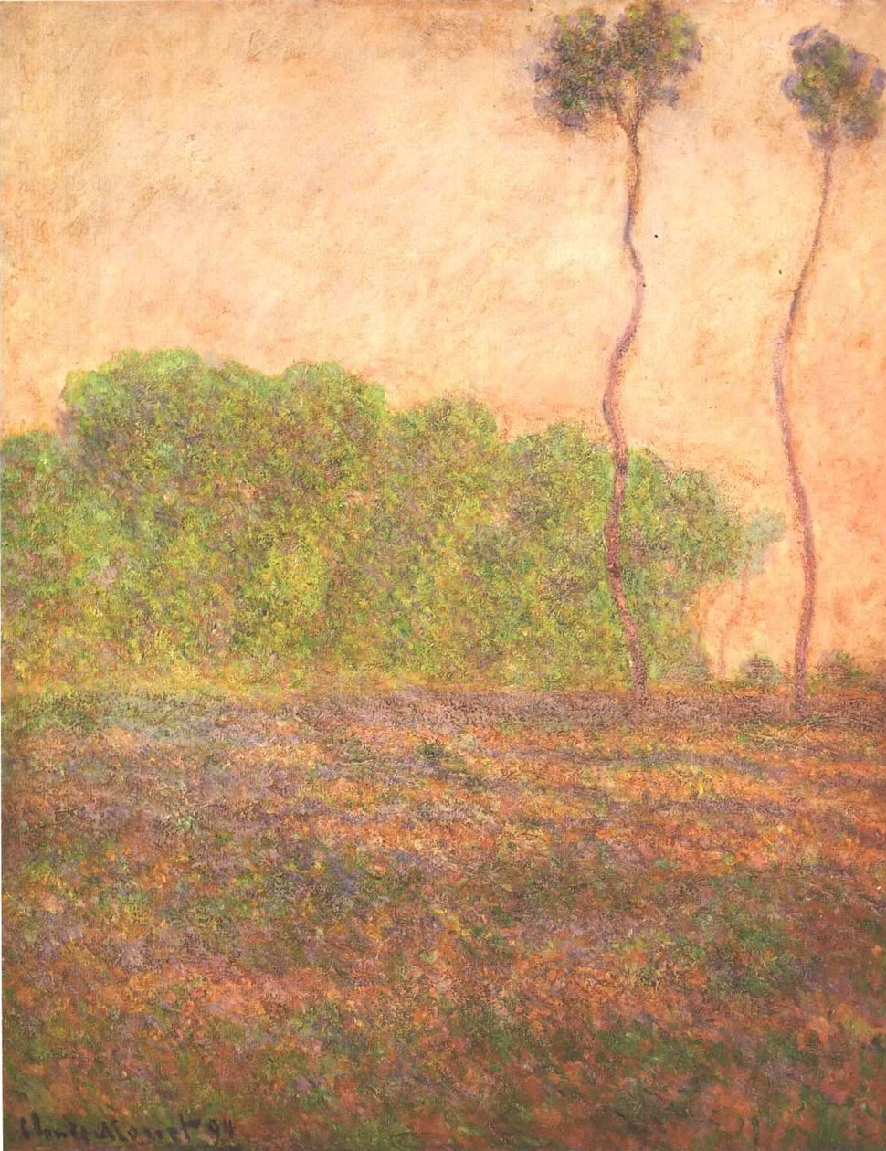 Łąka w Giverny autorstwa Claude Monet