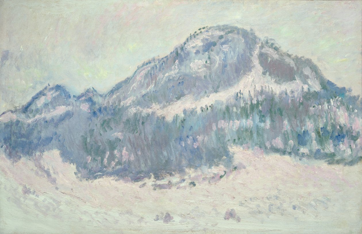 Góra Kolsaas, Norwegia, 1895 r. autorstwa Claude Monet