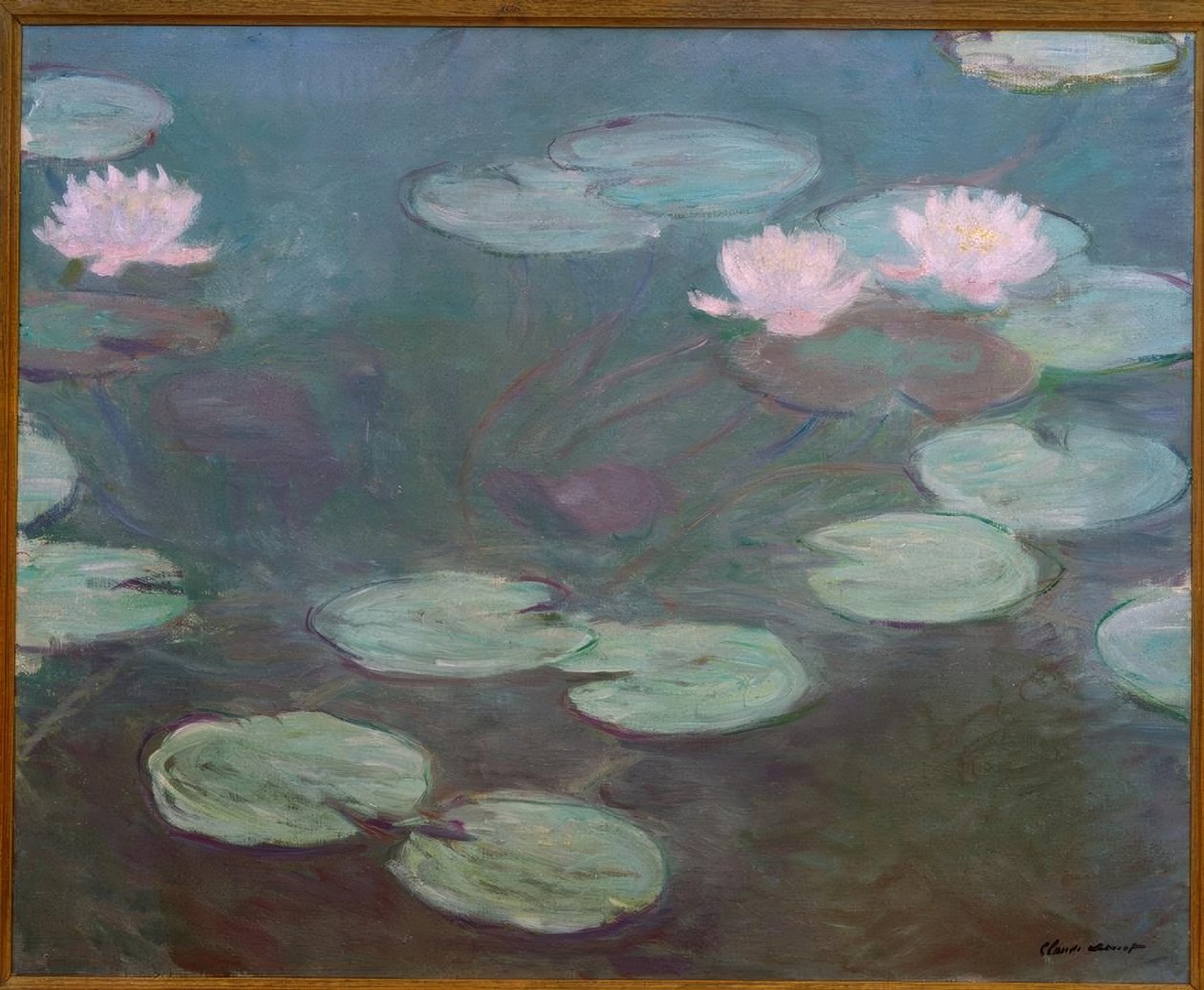 Róże nimfy autorstwa Claude Monet