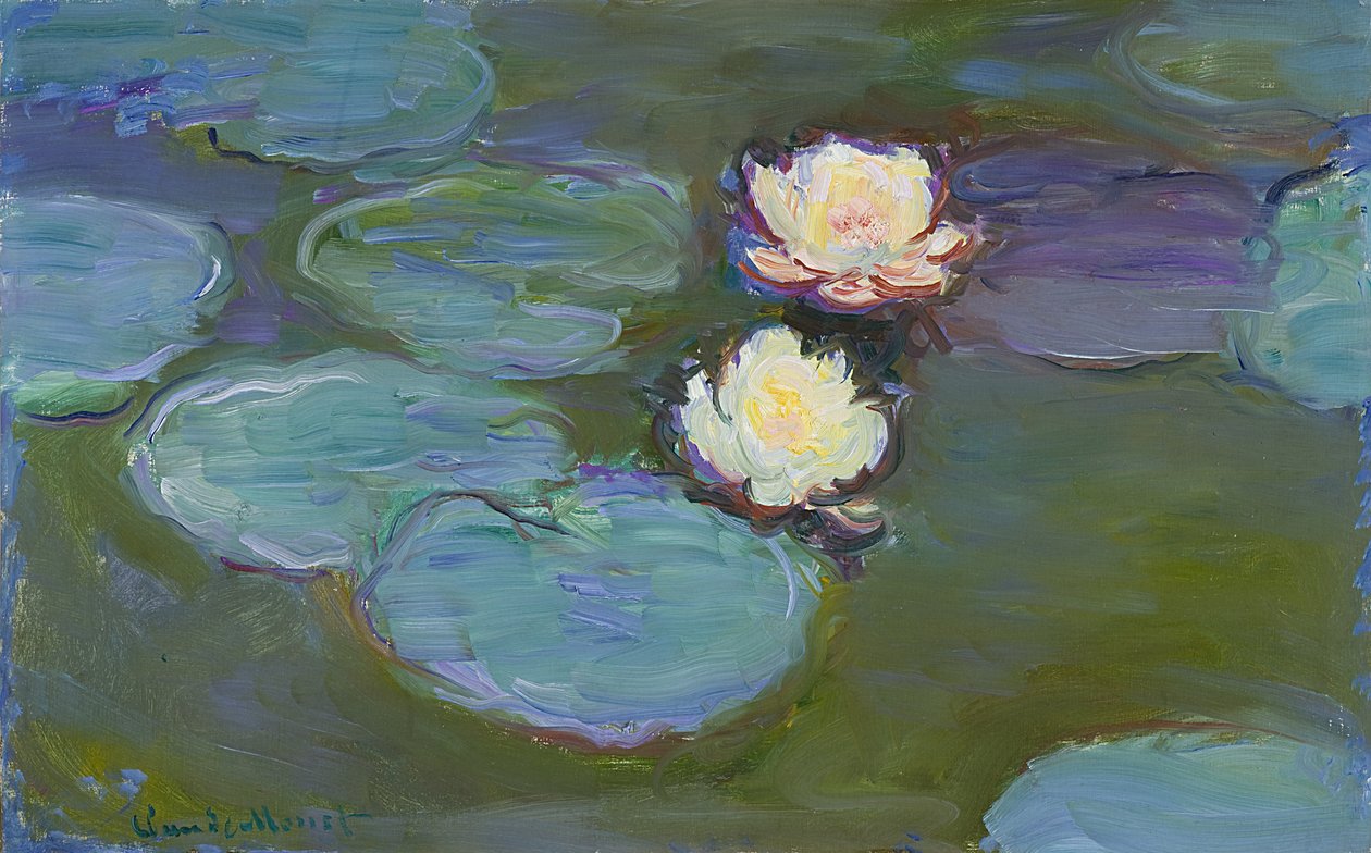 Nimfea, 1897-8 autorstwa Claude Monet
