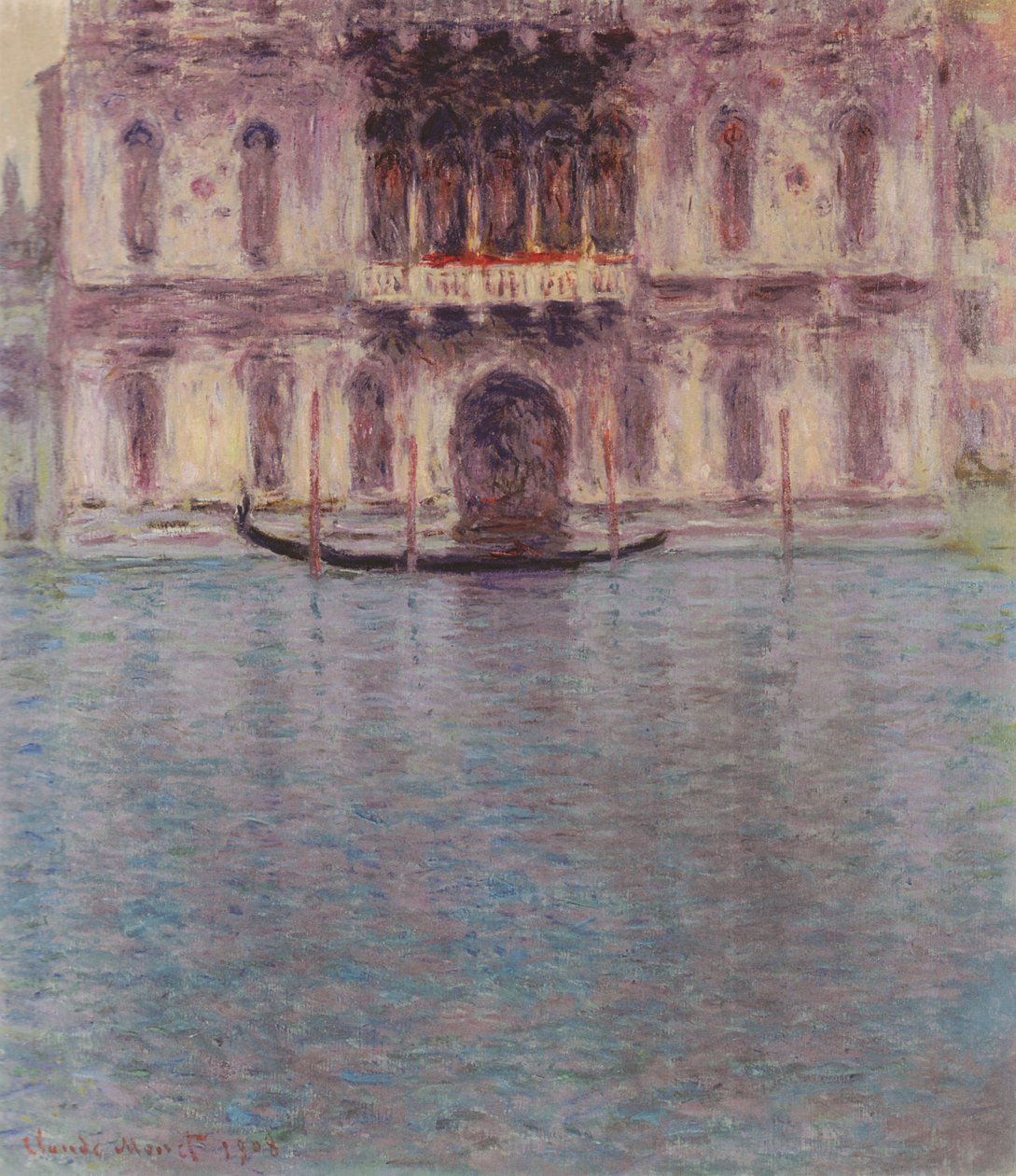 Pałac Contarini, Wenecja autorstwa Claude Monet