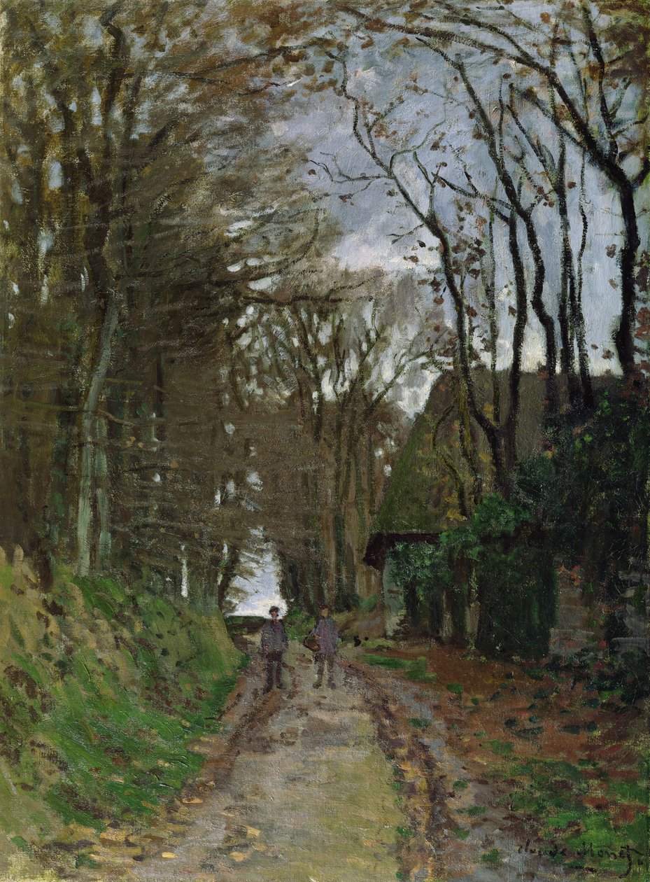 Ścieżka w Normandii autorstwa Claude Monet